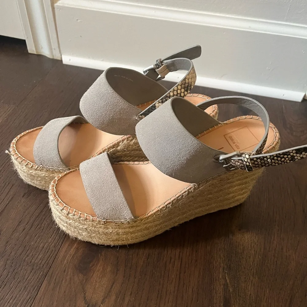 Dolce Vita Spiro Wedge Sandals 10
